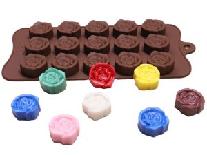 Rose chocolate mould 1