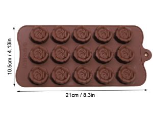 Rose chocolate mould