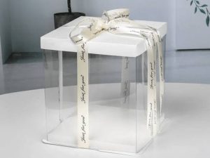 Clear boxes