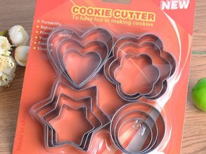 4pcs stainless steel cookie cutter