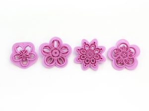 flower cutter 4pcs