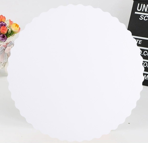 10inch scalloped thin board