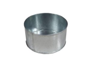 5inch galvanized round cake tin