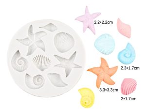 sea shell silicone mould c