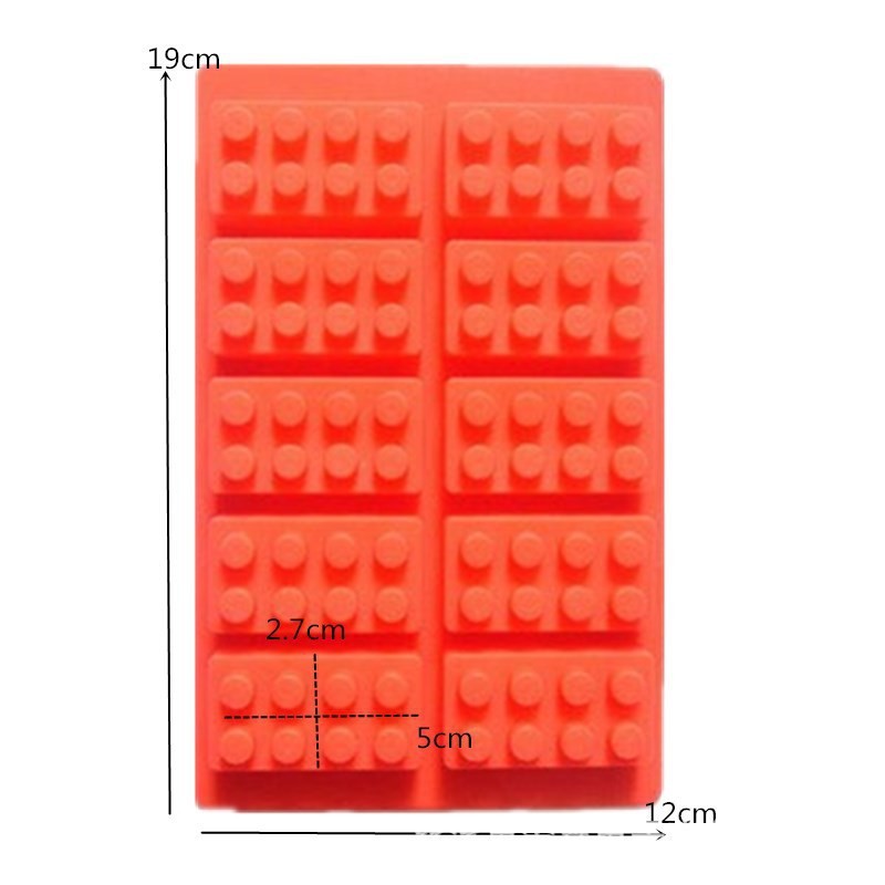 Lego chocolate mould d