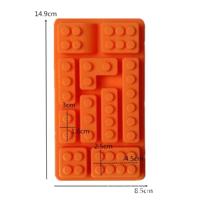 Lego chocolate mould b