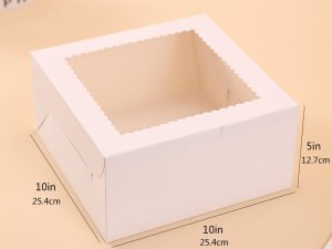 10x10x5 cake box